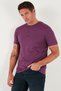 Text Detailed Cotton Regular Fit Crew Neck t Shirt Men's t Shirt 59020203 - 5