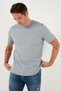 Text Detailed Cotton Regular Fit Crew Neck t Shirt Men's t Shirt 59020203 - 3