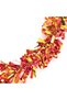 Mtxdpn Red Gold Color 4 cm Width Garland Double Color Glitter Ornament (85334) 180 cm - 2