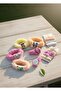 6-Piece Plush Elastic Girls' Hair Clip Set.. - 3
