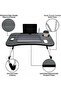 Mini Portable Folding Table Dormitory Study Desk Laptop Table - 3