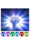 إضاءة عجلة الدراجة LED - 7 ألوان، 18 وضعًا (8.6 × 3.7 × 8.6 سم)
