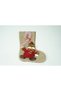 Gift stocking, Evolium, with Patterned , brown, size 20x45 cm, textile, interior - 2