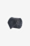 Men's Black-Grey Patterned Tie