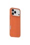 Leather MagSafe Case for iPhone 17 Pro Max – Camera Protection, Anti-Scratch, Orange