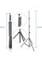 10 x 10 Ft Heavy Duty Adjustable Muslin Backdrop Stand Kit (3M x 3M) - 3