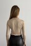 Women's turtleneck long sleeve blouse - 7