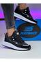 Men's Black White Skin Comfortable Casual Sports Shoes Nk4126