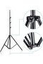 10 x 10 Ft Heavy Duty Adjustable Muslin Backdrop Stand Kit (3M x 3M) - 2