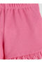 Elastic Waist Ruffled Baby Girl Shorts 2-Pack - 5