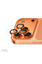 Glass Camera Lens Protector with Cosmic Orange Metal Frame Compatible with Apple iPhone 17 Pro Max / 17 Pro - 2