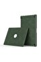 Gevena Leather MacBook Air Cover 15.3" – Silicone Bottom, Ultra-Thin - Dark Green