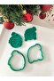 Christmas Elf Stamp and Cookie Mold Set of 2 - 8 cm - 2