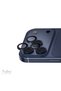 Glass Camera Lens Protector with Metal Frame in Abis Blue Compatible with Apple iPhone 17 Pro Max / 17 Pro - 2