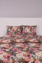 3D Floral Pattern Double Size 3D Duvet Cover Set 100% Cotton - 4