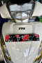 ملصق بنمط أحمر مموه للوحة الأمامية لـ TVS Jupiter 125 - 2
