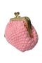 - Öznur 7392 8169 Hand Knitted Pink Color Mini Coin Purse - 2