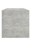 Coffee Table Concrete Grey 100x40x40 cm Engineered Wood - 4