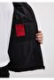 Hooded Black Puffer Coat from Nin Men's Collection.Loose Fit / Relaxed Fit - 7