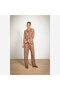 Belin Beige Viscose Pajama Bottoms - 3