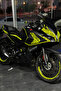 Neon Yellow Illusion Complete Detail Sticker Set for Bajaj Pulsar Rs200 - 8