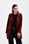 Kadın Kemerli Classy Blazer Ceket