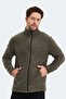 Daily Comfortable Fleece Hooded Sweatshirt Khaki - 4