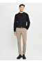 Crew Neck Standard Black Men's Sweater Ace049261479_Syh - 2