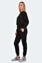 Women's Comfortable Tracksuit Set Black - 3