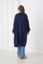 Maxi Length Long Sleeve Pocketed Sporty Stylish Knitwear Jacket Suitable for Women's Hijab - 4