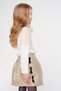 Fur Detailed Skirt Blouse Set - 3