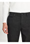 Normal Waist Regular Leg Regular Fit Black Men's Trousers Ace001261485_Syh - 3