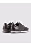Men's Genuine Leather Rubber Sole Black Lace-Up Casual Shoes - 3