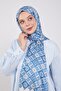 Beige Drop Pattern Brand Shawl - 3
