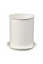 Cutlery Holder White-Galvanized 13 cm