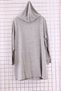 Women's Plus Size Long Sleeve Hooded Long Length Cardigan with Pockets-Grey - 4