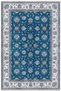 Blue Classic Chenille Carpet Rug Runner Washable Non-Slip Living Room Hall Kitchen Carpet