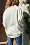 Beige Batwing Sleeve Washable Cotton Casual Shirt 75 60 - 7