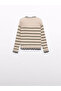 Abel Lula Girls' Striped Knit Sweater - 4