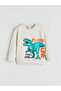 Lcw Kidsdinosaur Printed Boys' Sweatshirt - 2
