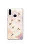 Samsung Galaxy A10S Compatible Flying Bird Pattern Transparent Phone Case