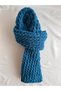 Plush Scarf, Knitted Scarf, Scarf - 2