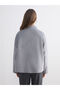 Stand Collar Women's Cashmere Coat - 5