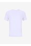 Crew Neck White Men's T-Shirt Lv04Lc240Gyaf_Ss Slim Stretch Cotto - 7