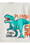 Lcw Kidsdinosaur Printed Boys' Sweatshirt - 3