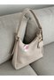 Women's Shoulder Bag with Buckle Detail, Strap and Zipper, Small Wallet En34 Boy22 - 4