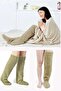 Plush Sleeping Socks Welsoft Over-The-Knee Socks Leg Warmers Slippers Socks Slippers Home Socks - 2