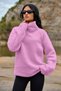 Half Turtleneck Plush Sweatshirt - 4