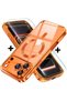iPhone 17 Pro Magsafe Case Full Camera Protection Colorful Edge Transparent Back + Screen Protector Glass