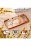 iPhone 17 Pro Magsafe Case Full Camera Protection Colorful Edge Transparent Back + Screen Protector Glass - 7